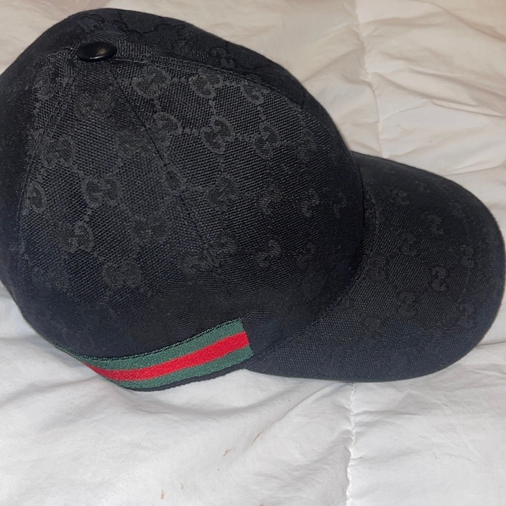 Original GG canvas baseball hat with Web